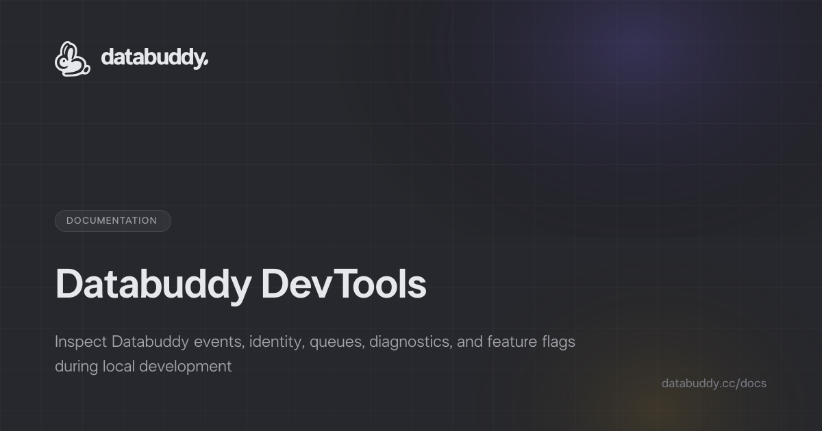 Databuddy DevTools - Docs | Databuddy